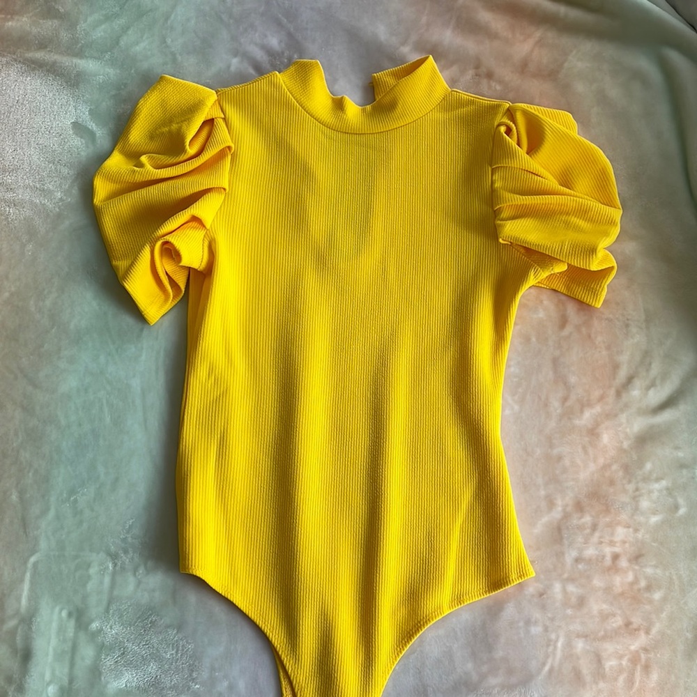 Yellow Bodysuit!